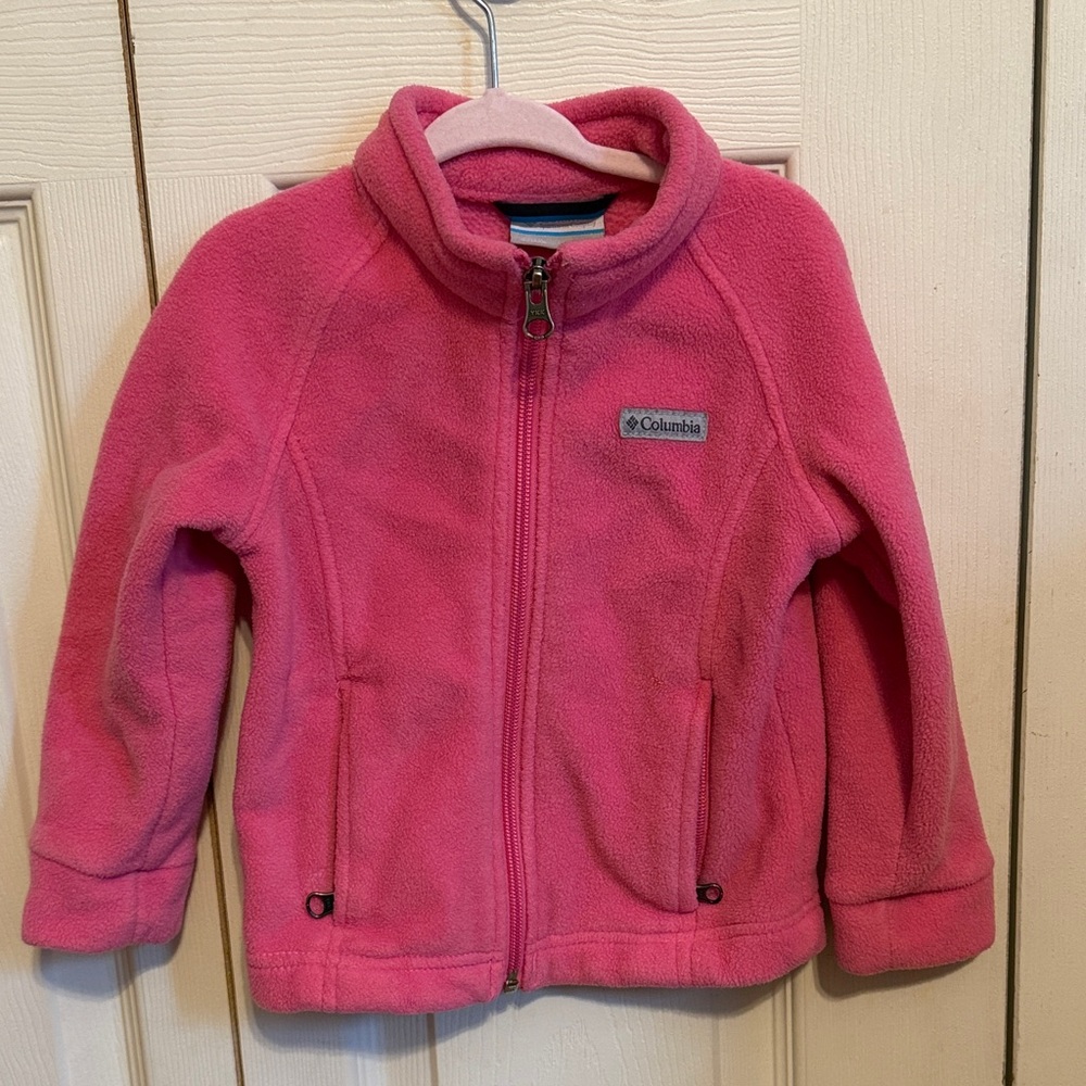 Columbia Vibrant Pink Fleece Jacket